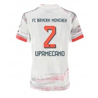 Dámy Fotbalový dres Bayern Munich Dayot Upamecano #2 2025-26 Venkovní Krátký Rukáv